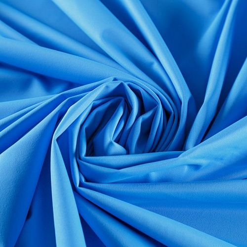 Лайкра 005-07478 насыщенный голубой однотонный