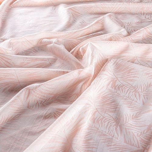 Шелк-батист 003-1028 молочный принтованный