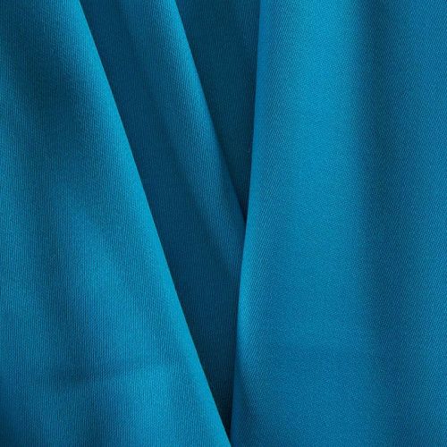 Шерсть костюмная стрейч 025-12297 лазурно-голубой однотонный