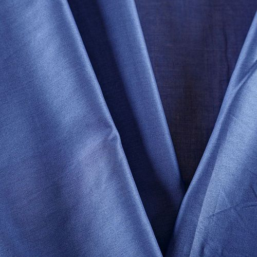 Батист 003-07837 синий однотонный