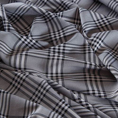 Вискоза "Лоренцо" стрейч 036-17679 серый принтованный