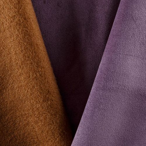 Ткань мебельная микровелюр 22-02-08973 пыльная лаванда однотонный