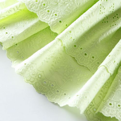 Шитье 067-08108 светло-салатовый однотонный