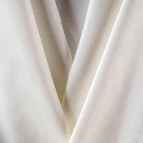 Бархат К18-564 молочный однотонный