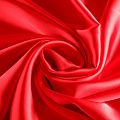 Сатин 001-07001 ярко-красный однотонный