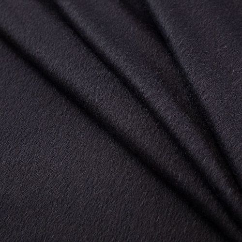 Ткань пальтовая 040-17268 графитовый однотонный