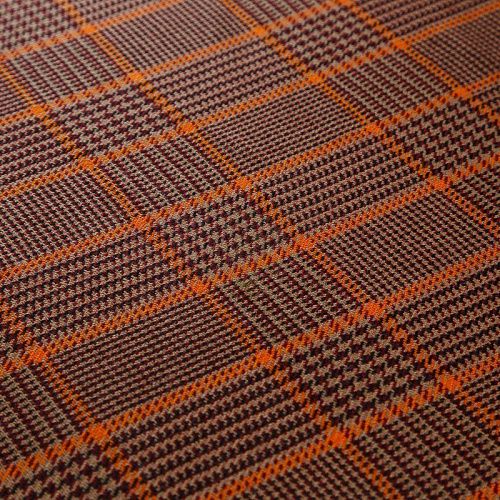 Твид Balenciaga 052-19163 бежево-коричневый