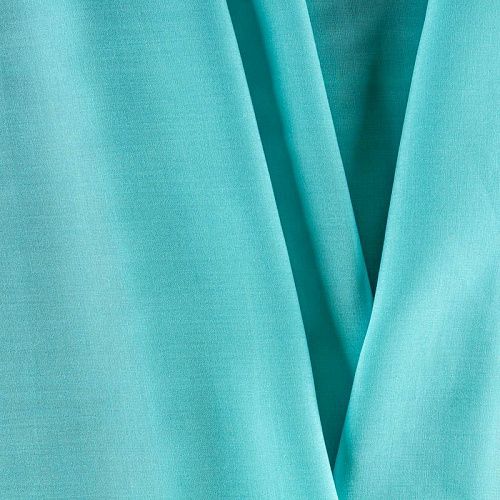 Штапель К33-627 светло-бирюзовый однотонный