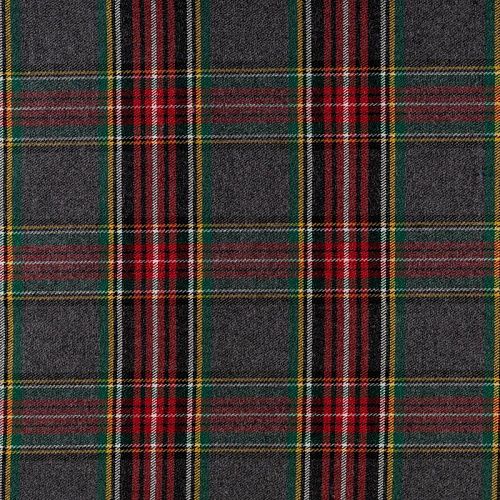 Ткань костюмная К29-548 серый принтованный