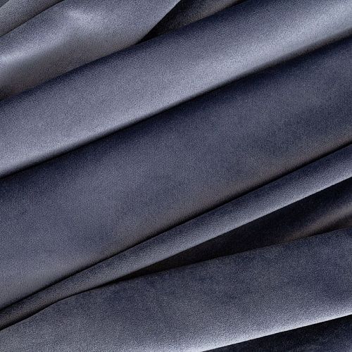 Ткань портьерная бархат 507-02-12 светло-лавандовый однотонный