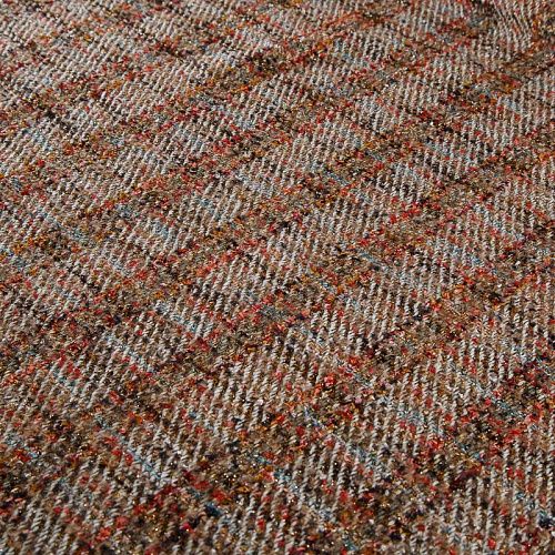 Твид Balenciaga 052-19146 бежевый мультиколор