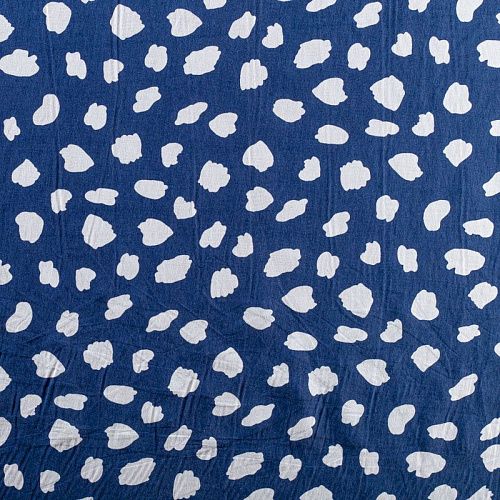 Тенсел 053-01266 синий принтованный