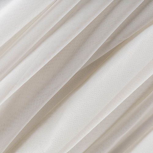 Сетка трикотажная К33-169 молочный однотонный
