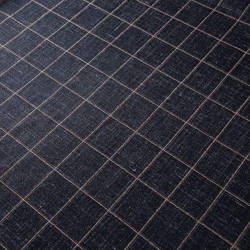 Ткань костюмная 025-19950 черный меланж клетка