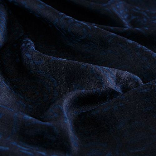 Джинс 015-14721 темно-синий принтованный