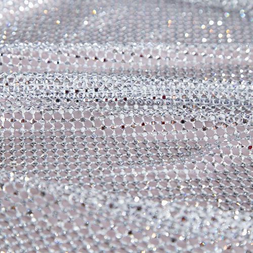 Сетка со стразами Swarovski 050-19856 белый