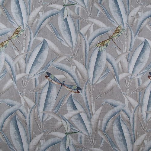 Ткань портьерная H-280 см 19-02-15855 серый принтованный