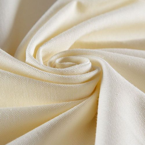 Ткань с водо- и грязеотталкивающей пропиткой 22-02-14684 сливочный однотонный