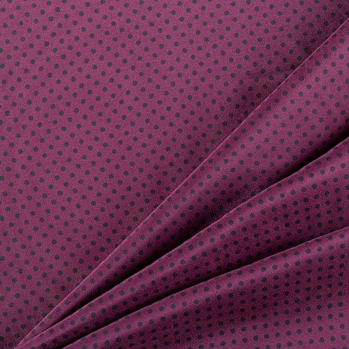 Крепдешин натуральный К4-140 винный принтованный