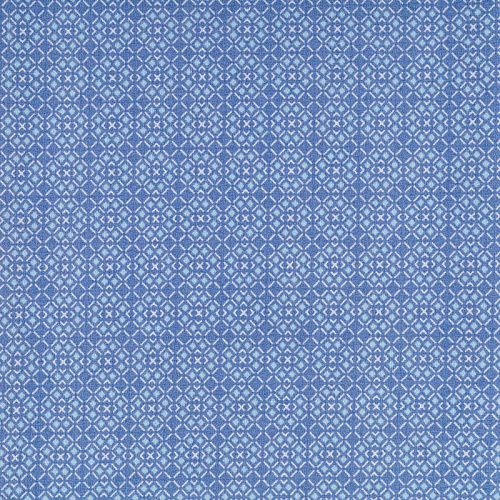 Хлопок К29-088 синий принтованный