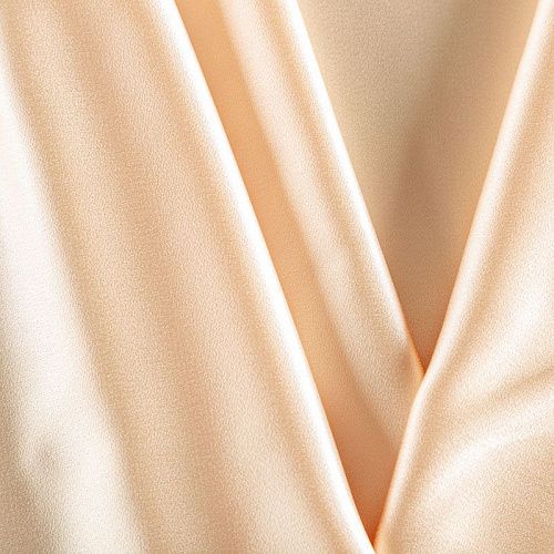 Кади креп-атлас 001-06628 светлое золото однотонный