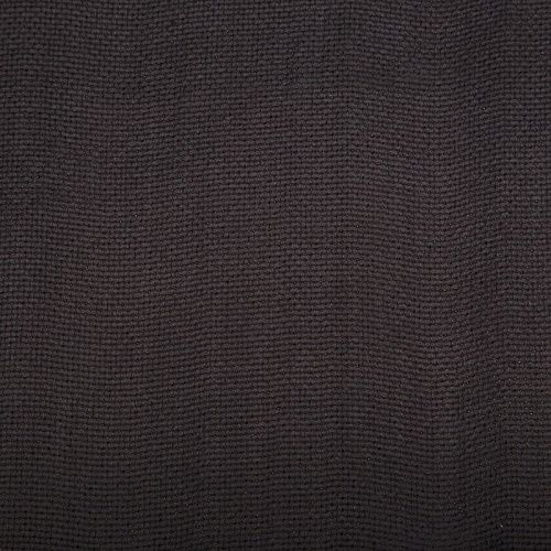 Шифон шелковый 068-16232 черный однотонный