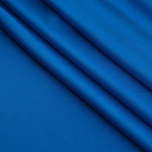 Трикотаж Versace 056-16380 насыщенный голубой однотонный