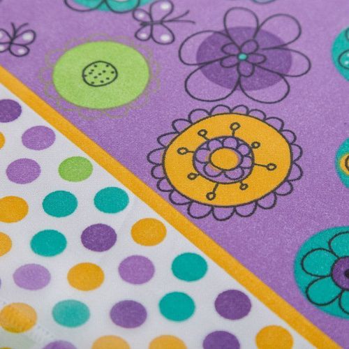 Тюль капрон Т450-01-45 белый принтованный