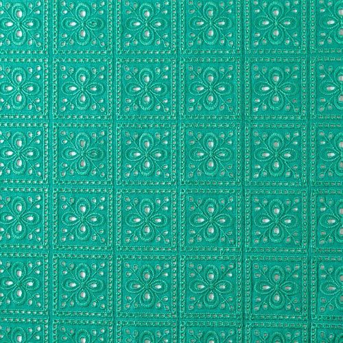 Шитье 067-08900 зеленый однотонный