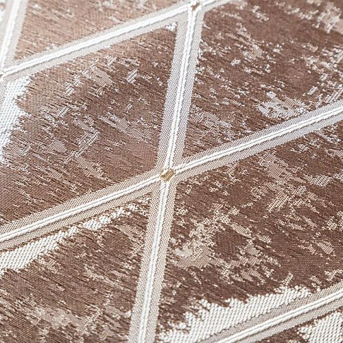 Ткань портьерная жаккард h-295 см 02-02-01213 молочный шоколад