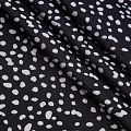 Вискоза "Лоренцо" стрейч 036-17672 черный принтованный
