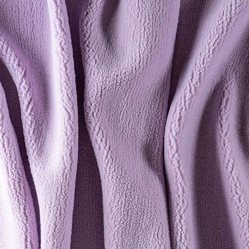 Мех искусственный К30-121 лавандовый однотонный