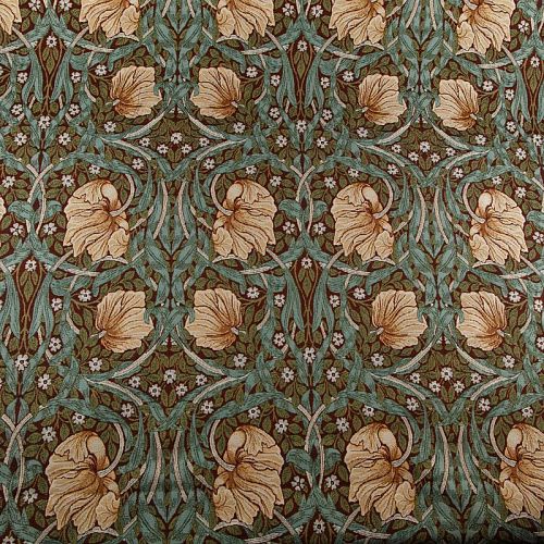 Гобелен У. Моррис Первоцветы 22-02-15853 бирюзовый