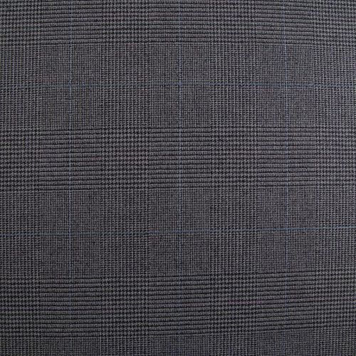 Ткань костюмная стрейч 025-16718 серый клетка