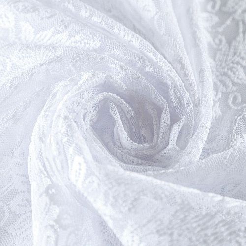 Тюль жаккардовый h-280 см 02-01-04702 белый