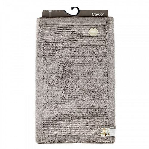 Коврик для ванной комнаты 70х120 см CAWO LUXUS 1002-779 графитовый