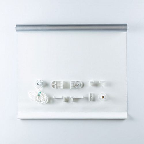 Штора рулонная Blackout Silver 50х160 см 7794410 белый