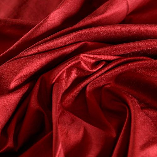 Дикий шелк 016-04743 красный чили однотонный