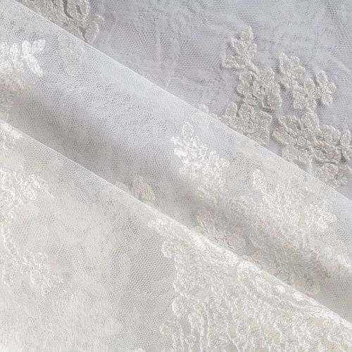 Гипюр К03-831 молочный