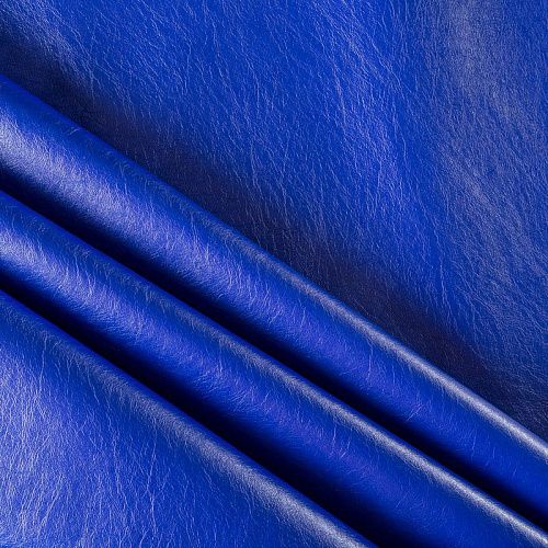 Экокожа К05-577 васильковый однотонный