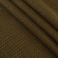 Твид шанель 052-15563 оливковый хаки однотонный