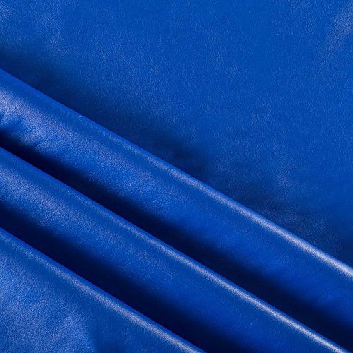 Экокожа К09-112 синий электрик однотонный