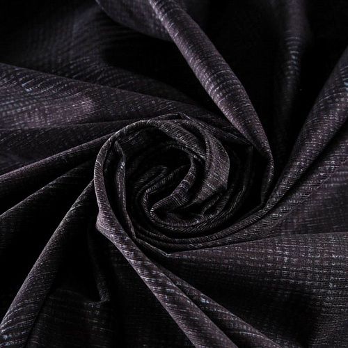 Микровельвет К18-352 антрацит принтованный