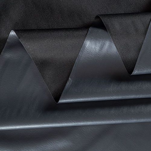 Экокожа К09-101 серый однотонный