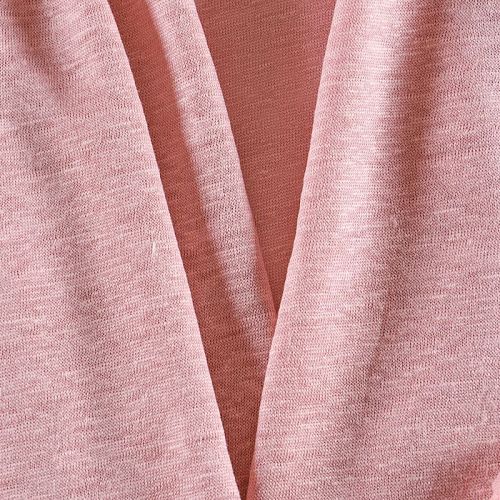 Трикотаж 056-11932 розовый однотонный