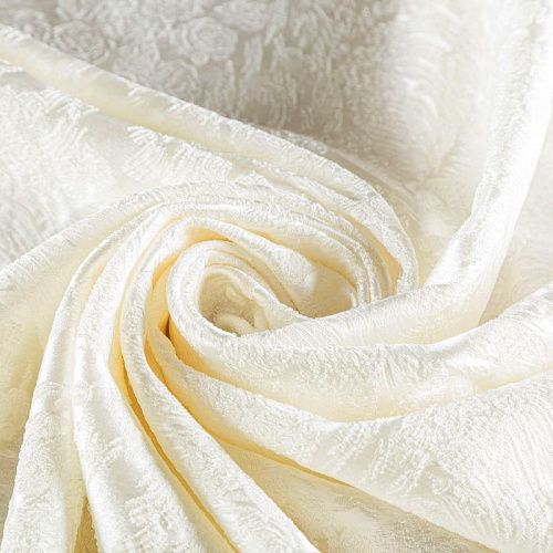 Жаккард 017-03900 молочный жемчуг