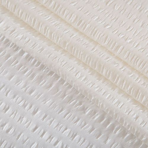 Шифон-жатка 068-16231 сливочный однотонный