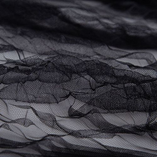 Сетка плиссе 050-20319 черный