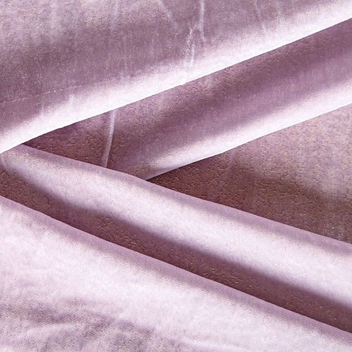 Бархат 002-04348 светло-лиловый однотонный