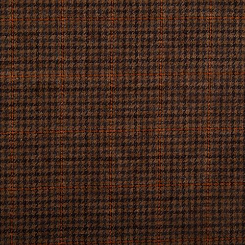 Ткань костюмная 025-14424 корица принтованный
